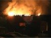 Ликвидация пожара в автомобильном боксе на пр. Курском в Сумах (видео)