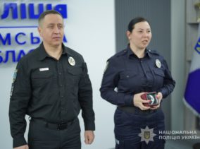 У Сумах відзначили поліцейських за відвагу та професіоналізм