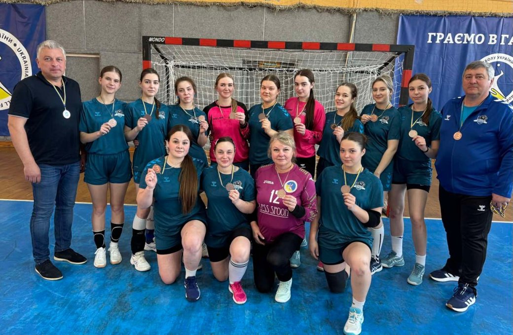 Сумські гандболісти вибороли медалі чемпіонів України