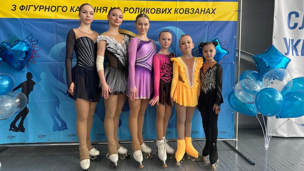 Сумські фігуристки вибороли медалі турніру з фігурного катання на роликових ковзанах